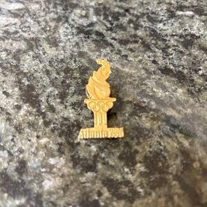 Atlanta 1996 Olympic Pin 100 Gold Sport Games Jewelry‎
